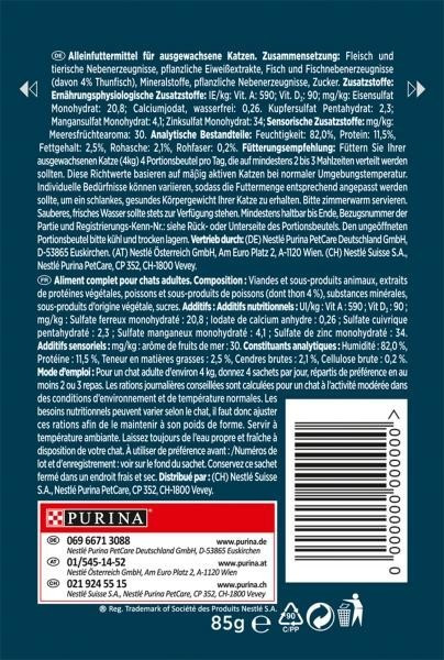 Gourmet Pâtée pour chat 85 g Gourmet Pâtée pour chat 85 g
