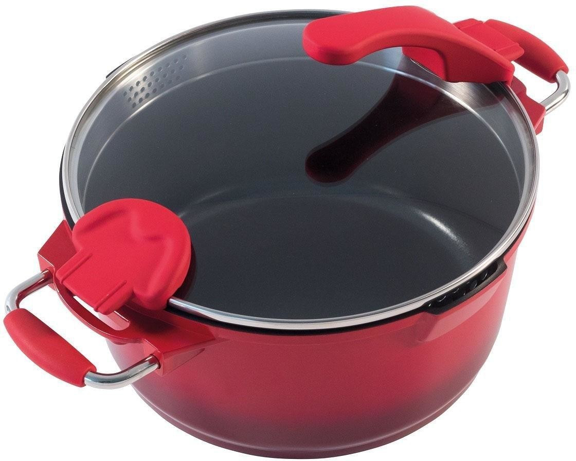 WECOOK! Professional Induktionstopf 28cm - Antihaftbeschichtet Kupferfarben