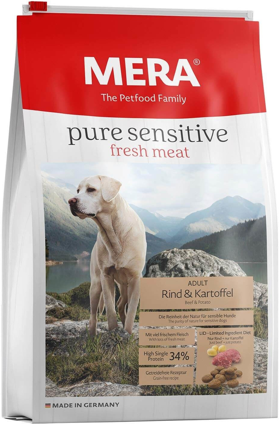 MERA Pure Sensitive Fresh Meat Adult Beef & Potato
