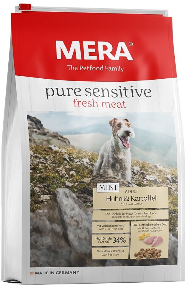 mera pure sensitive Rind, Futter für vollentwickelte Hunde - mera - The Petfood Family
