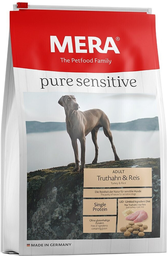MERA Pure Sensitive Adult Turkey & Rice 12,5kg