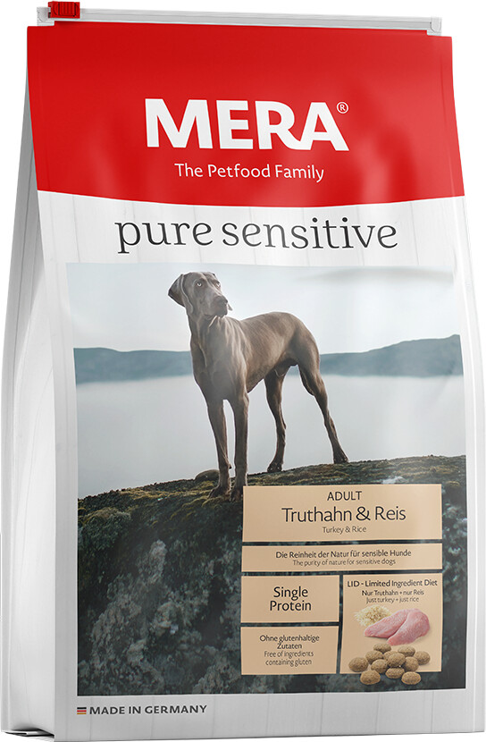 MERA Pure Sensitive Adult Turkey & Rice 4kg