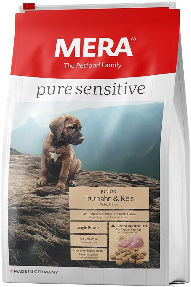 MERA Pure Sensitive Junior Turkey & Rice