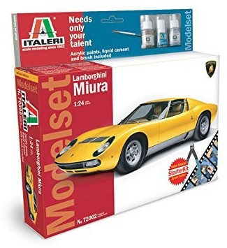 Italeri Model Set Lamborghini Miura Starter Kit 1:24 (72002)