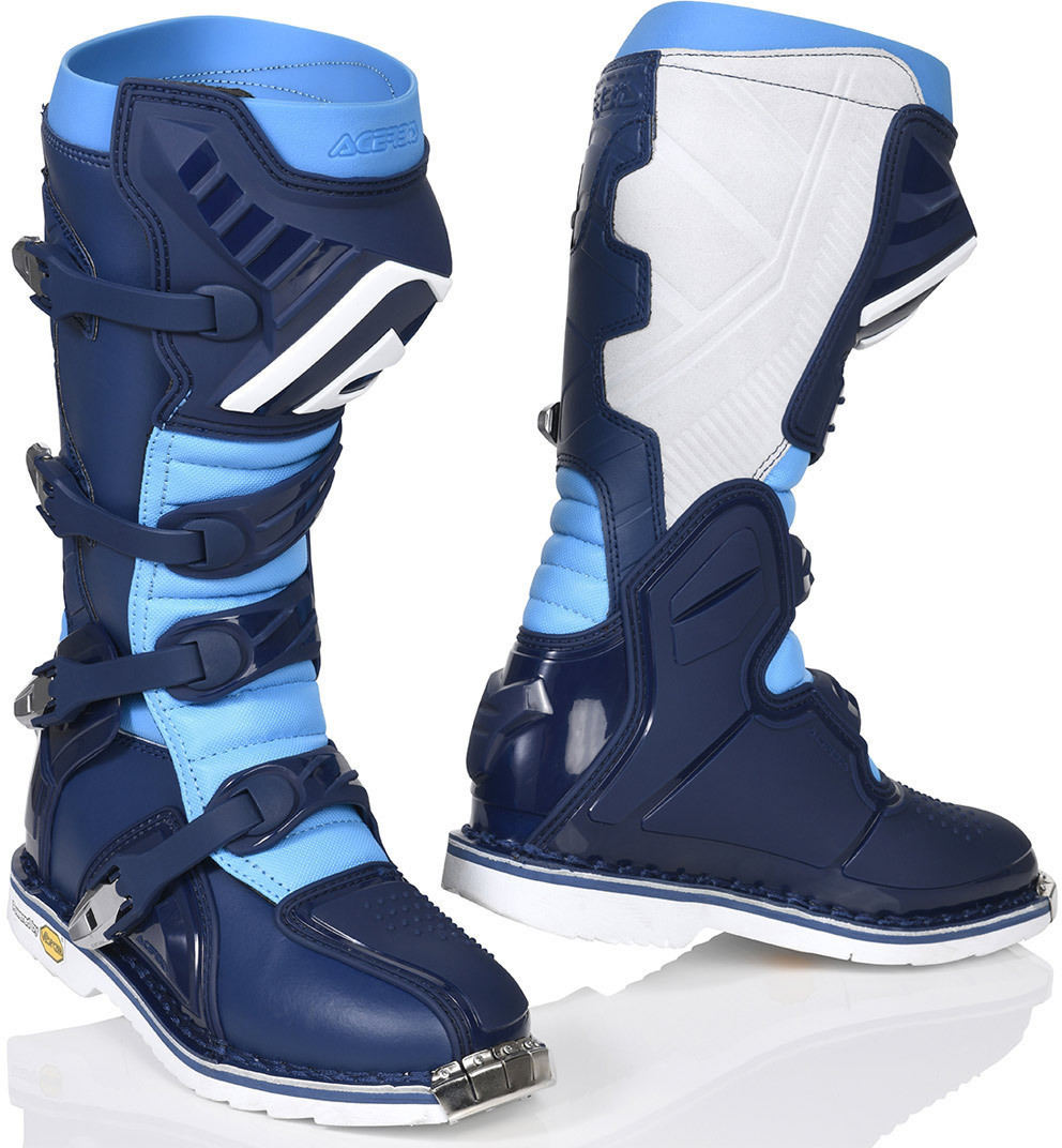 Acerbis Bottes X-Pro V bleu/blanc