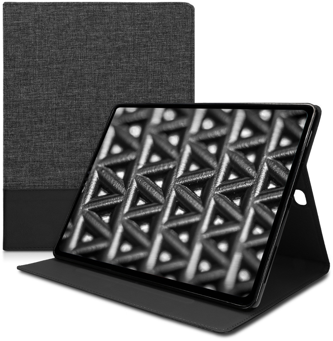 kwmobile Case iPad Pro 12.9 black/grey