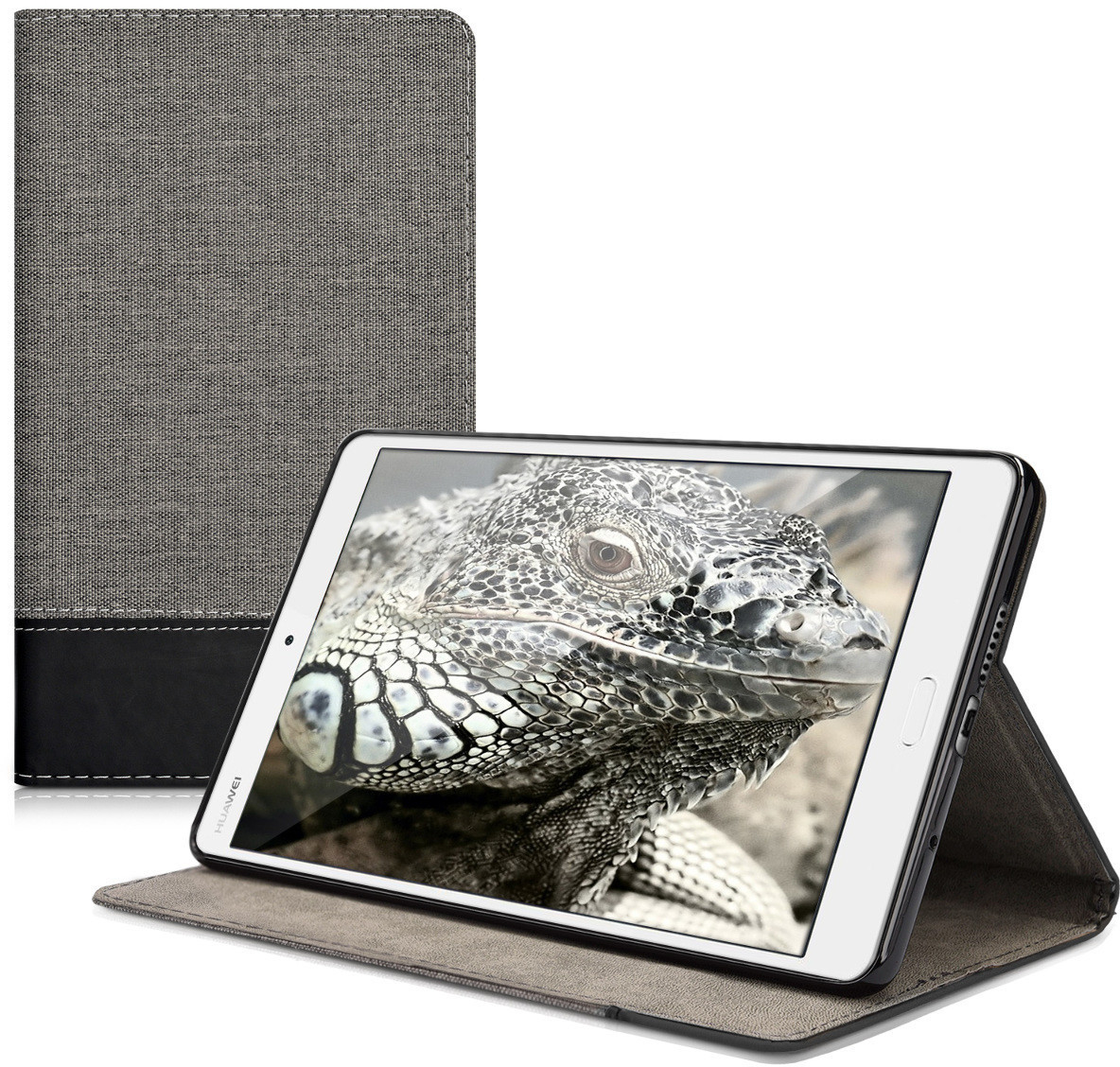 kwmobile Case MediaPad M3 8.4 grey/black