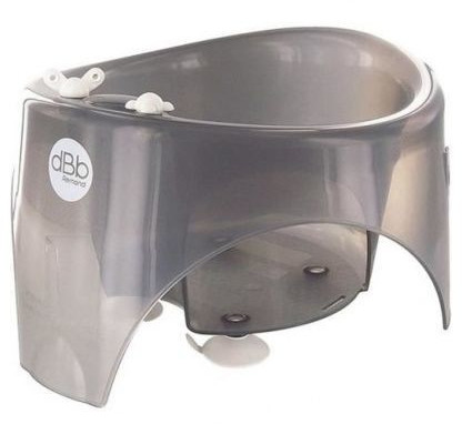 Remond Anneau de bain gris translucide