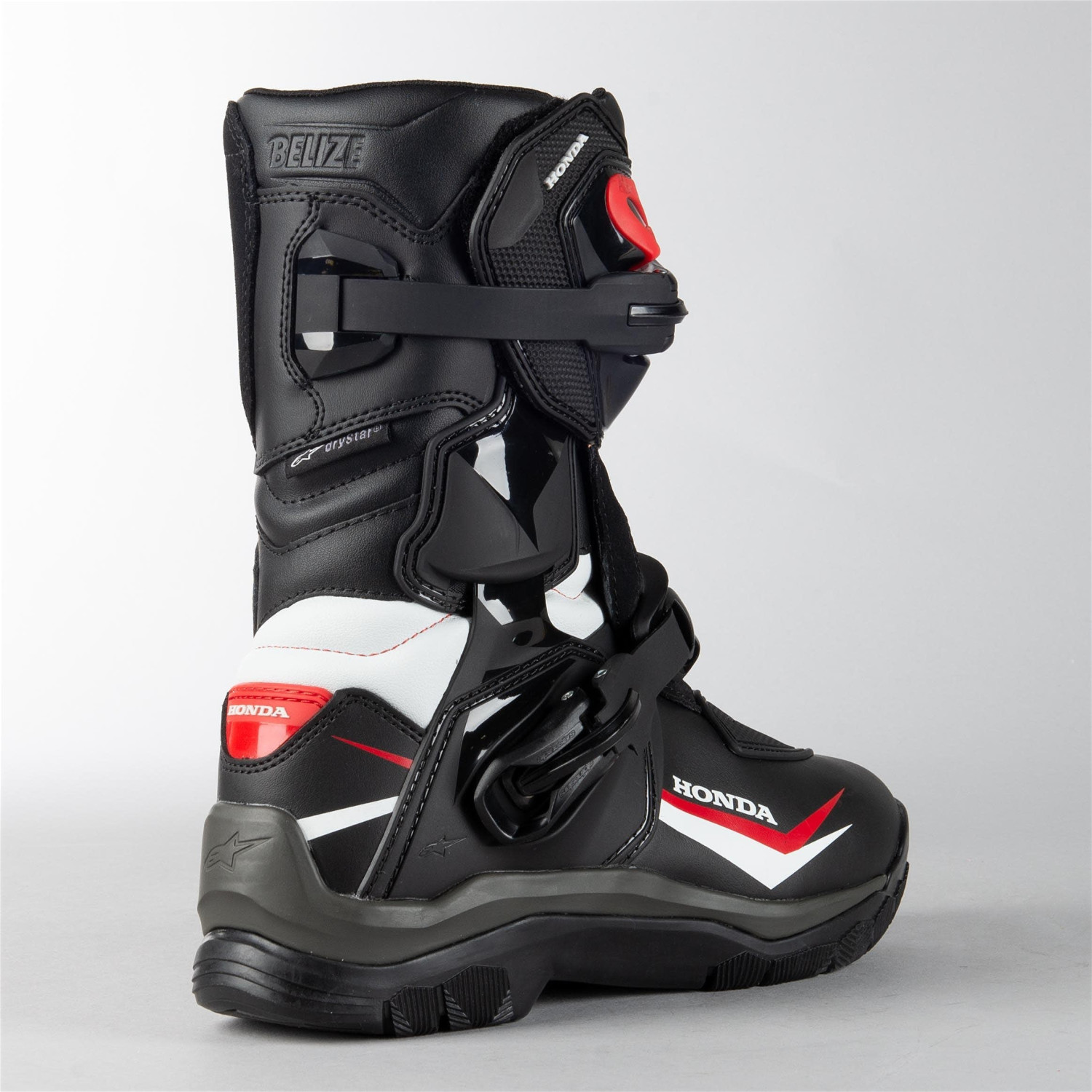 Alpinestars Bottes Belize noir blanc rouge Bottes moto au meilleur prix sur idealo