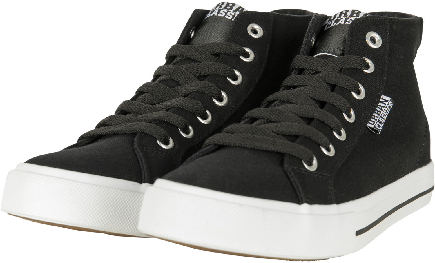 Urban Classics High Top Canvas Sneaker (TB2579) Black/White