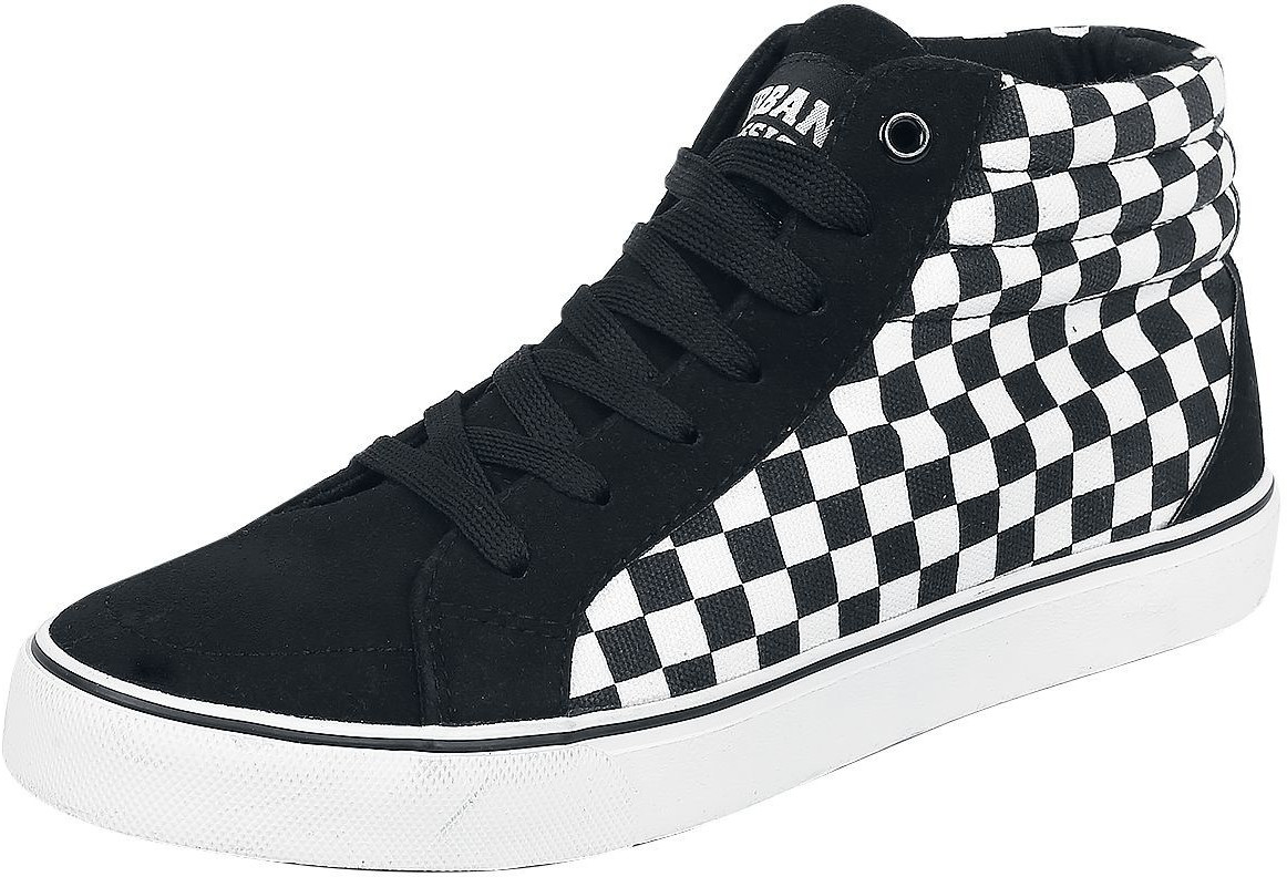 Urban Classics Printed High Canvas Sneaker
