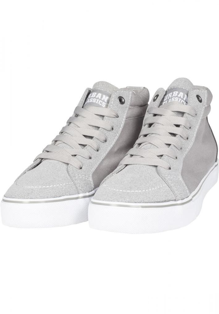 Urban Classics High Canvas Sneaker Grey/White