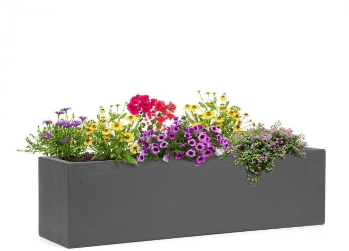 Blumfeldt Solidflor 75x20cm Dark Grey