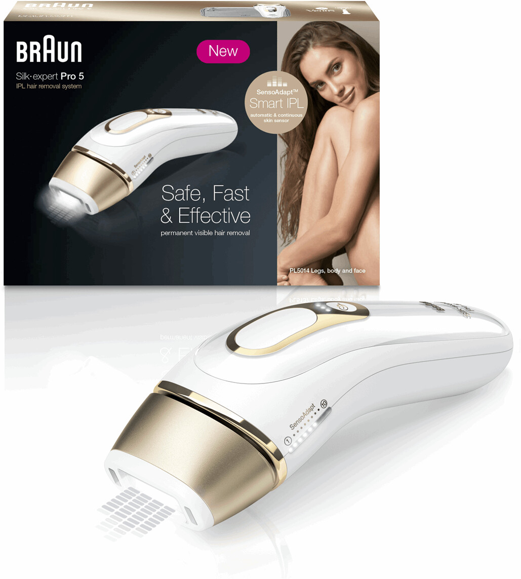 Braun PL3020 Silk-Expert Pro 3 Depiladora de luz pulsada - blanco/gris