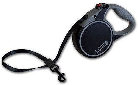 Kong Laisse enrouleur pour chien Black S Kong Laisse enrouleur pour chien Black S