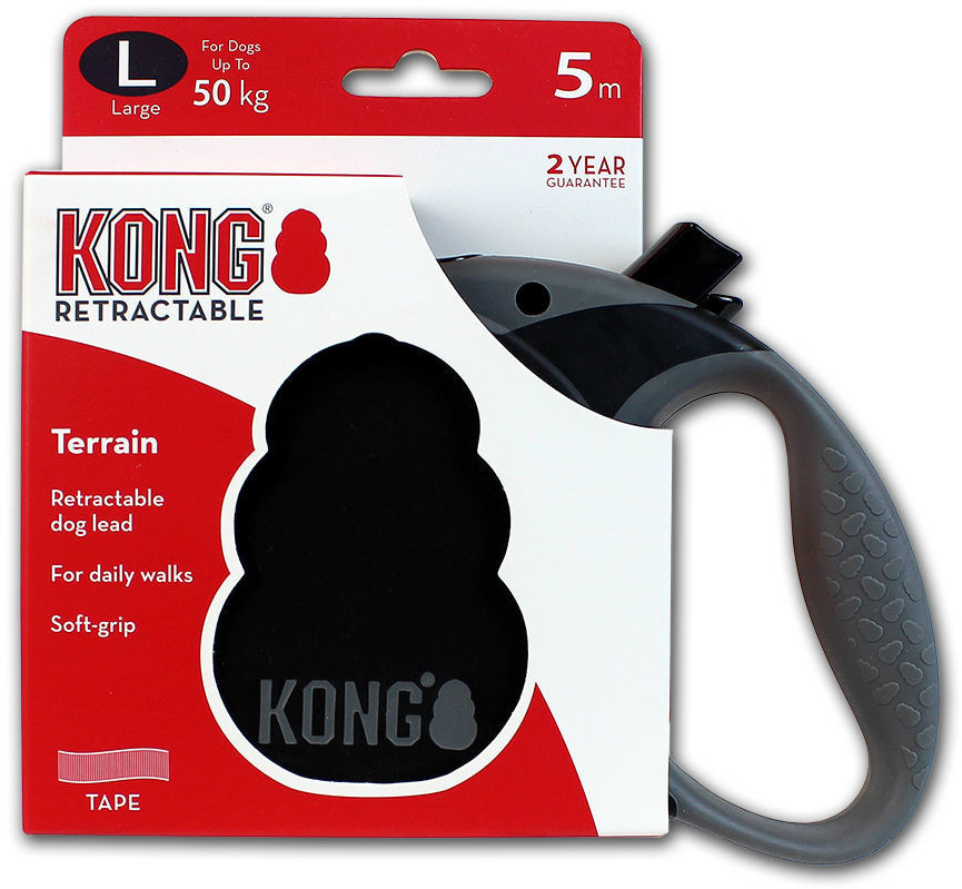 Kong Retractable Terrain Black L