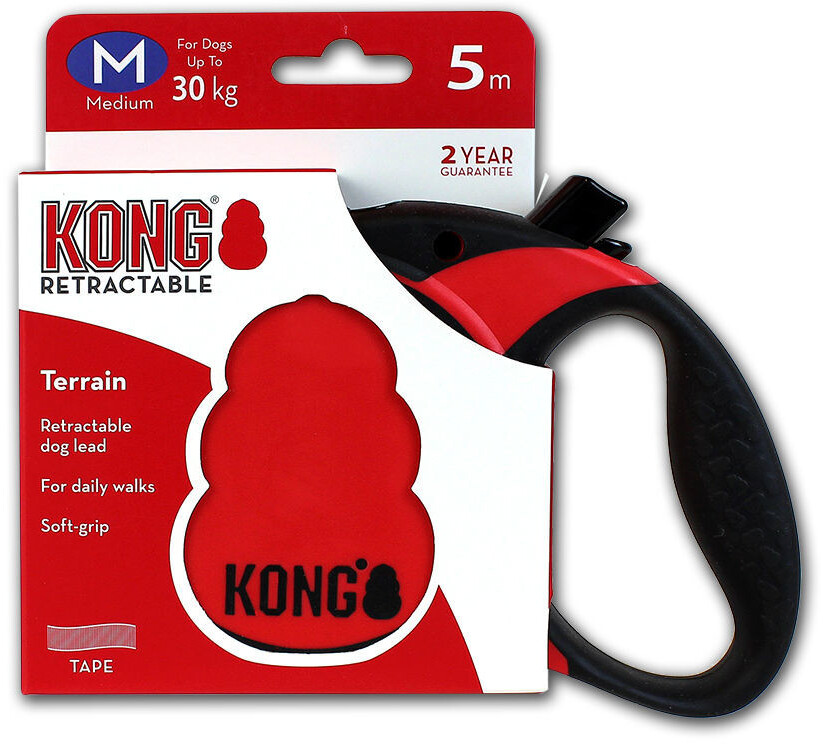 Kong Retractable Terrain Red M