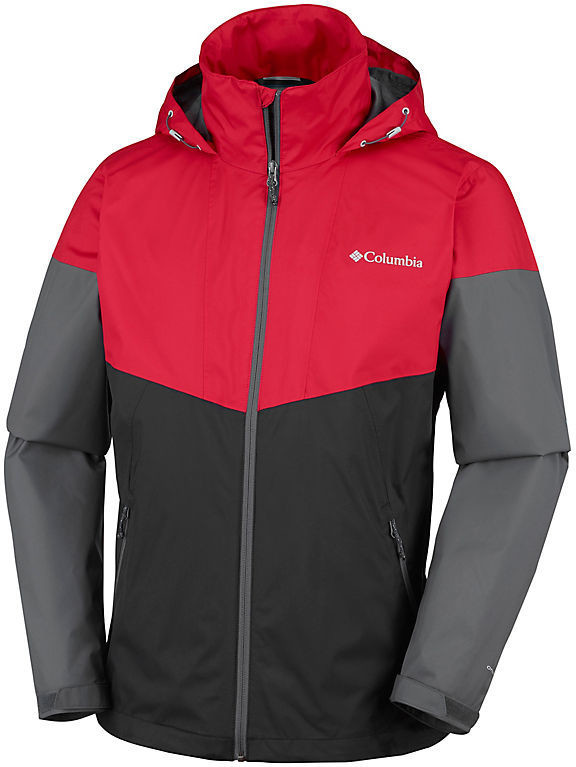 Columbia Men's Inner Limits black/mountain red/graphite