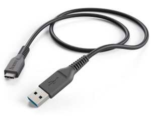 JSER USB-C Auf Dual-A Y-Kabel – 60 Cm, Extra Power Für Festplatten & Handys, USB 3.1
