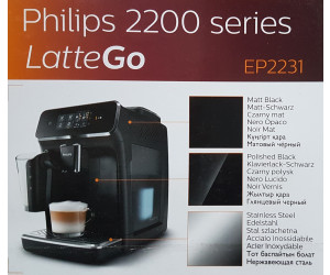 machine café broyeur à grain PHILIPS Lattego 2200 EP2231/40 