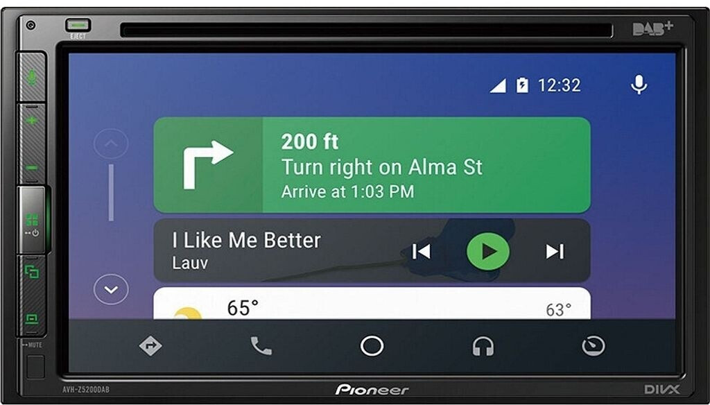 Autoradio Pioneer AVH-Z7200DAB - Feu Vert