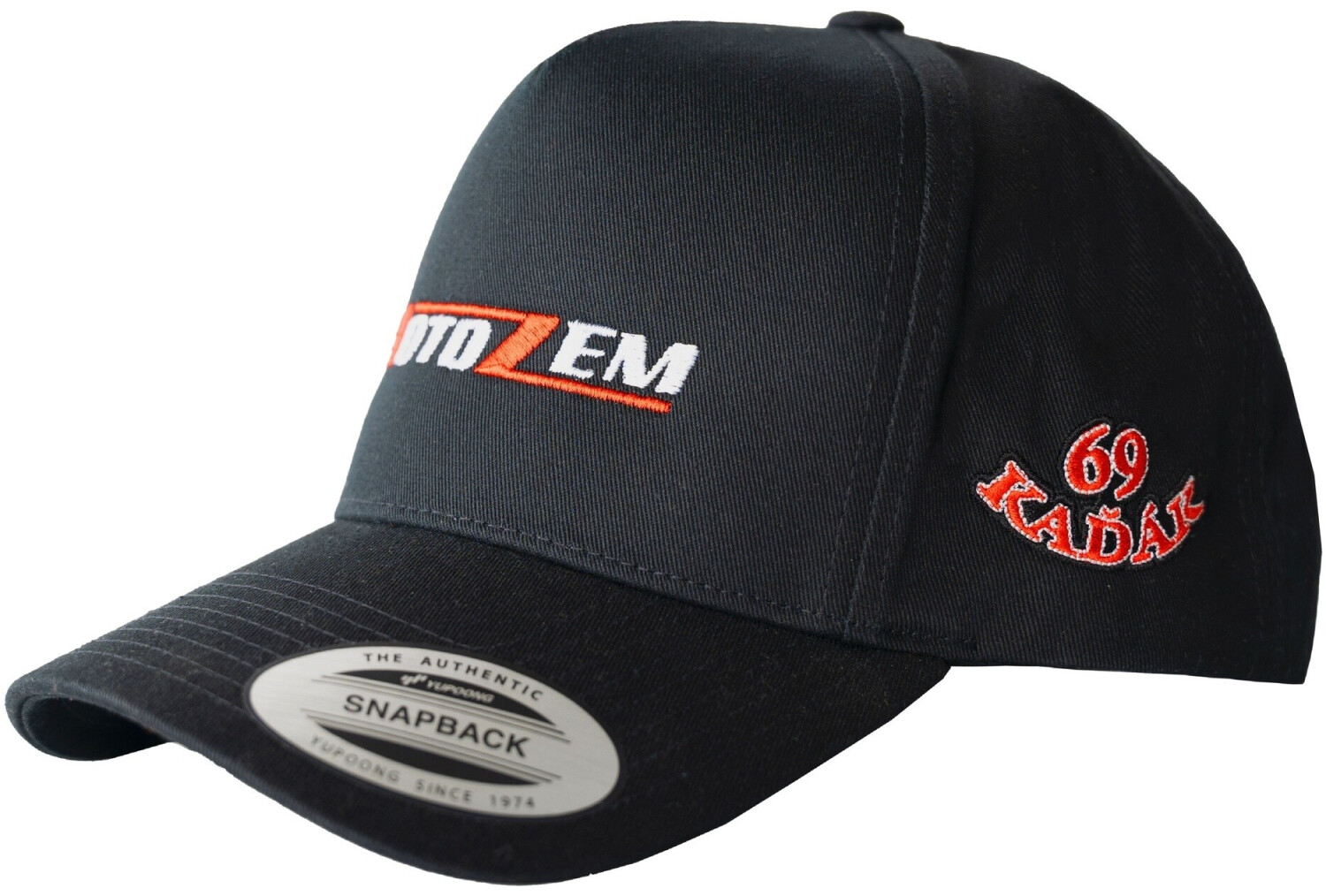 Flexfit 5-Panel Curved Classic Snapback black
