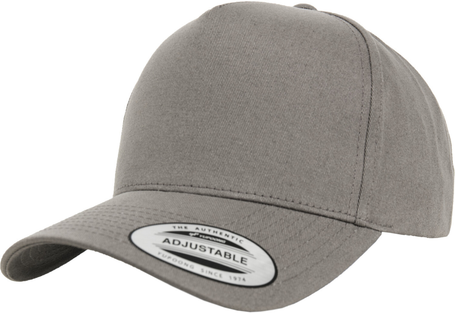 Flexfit 5-Panel Curved Classic Snapback grey