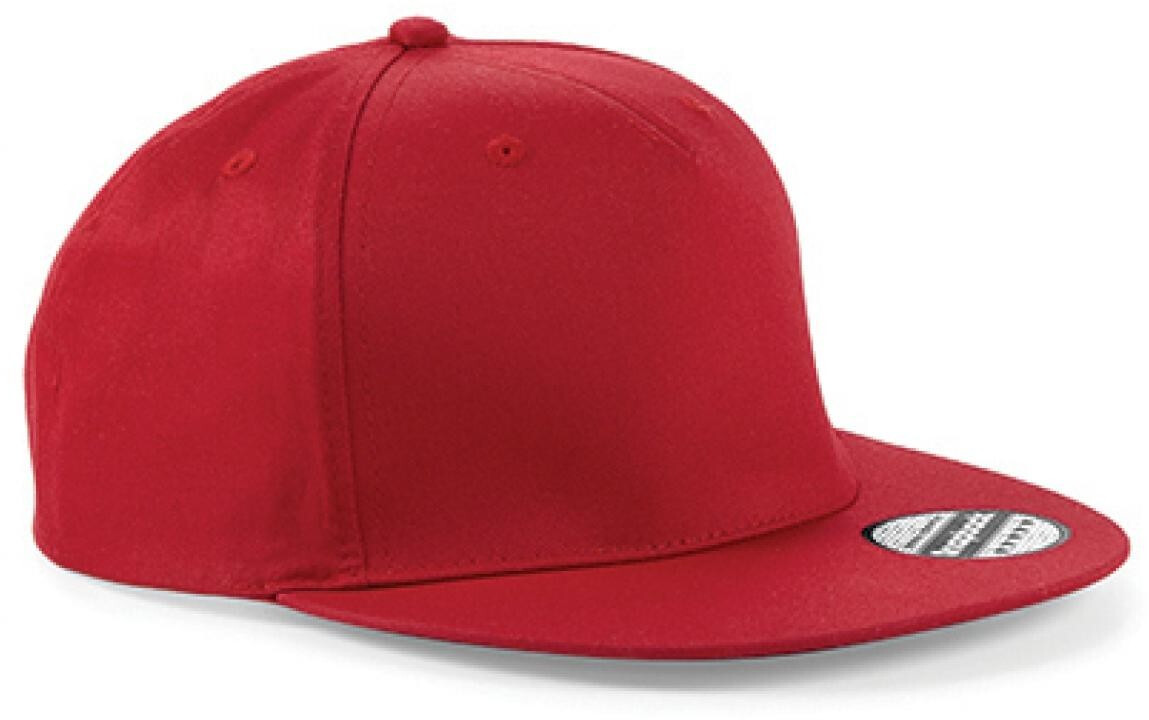 Beechfield B610 5 Panel Snapback Rapper Cap