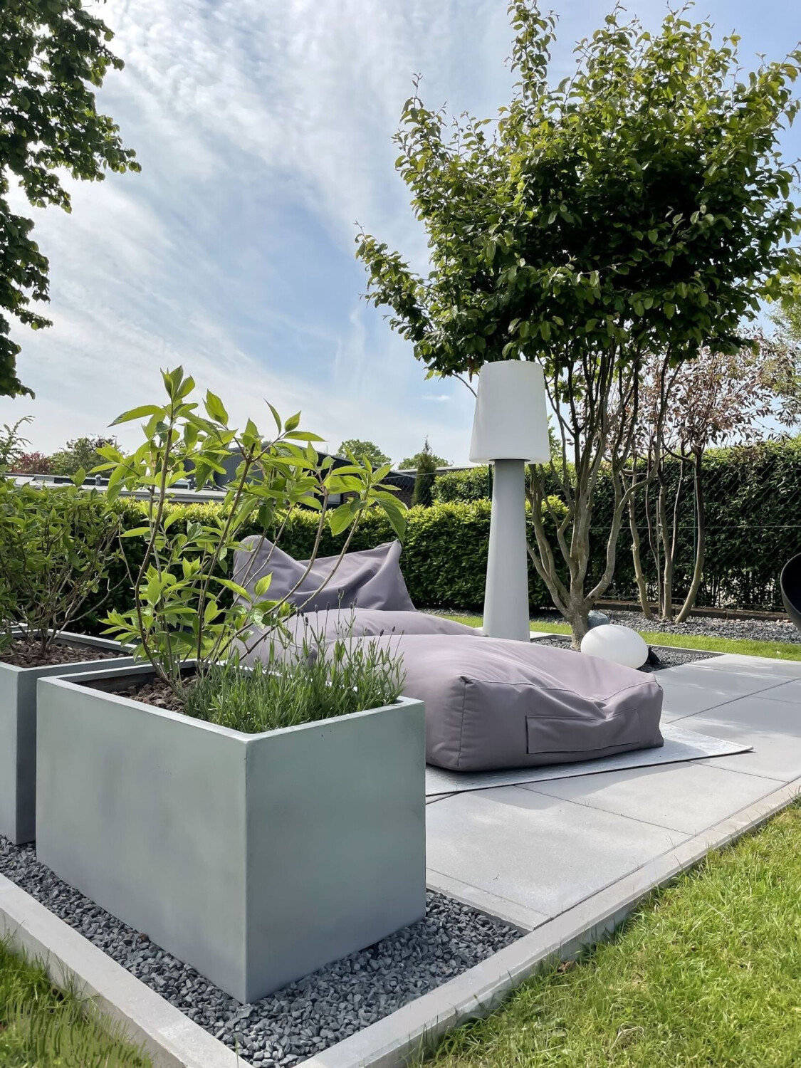 Vivanno Vivanno Maxi 80x40x40 cm Beton-Design grau (210121080) - view 7