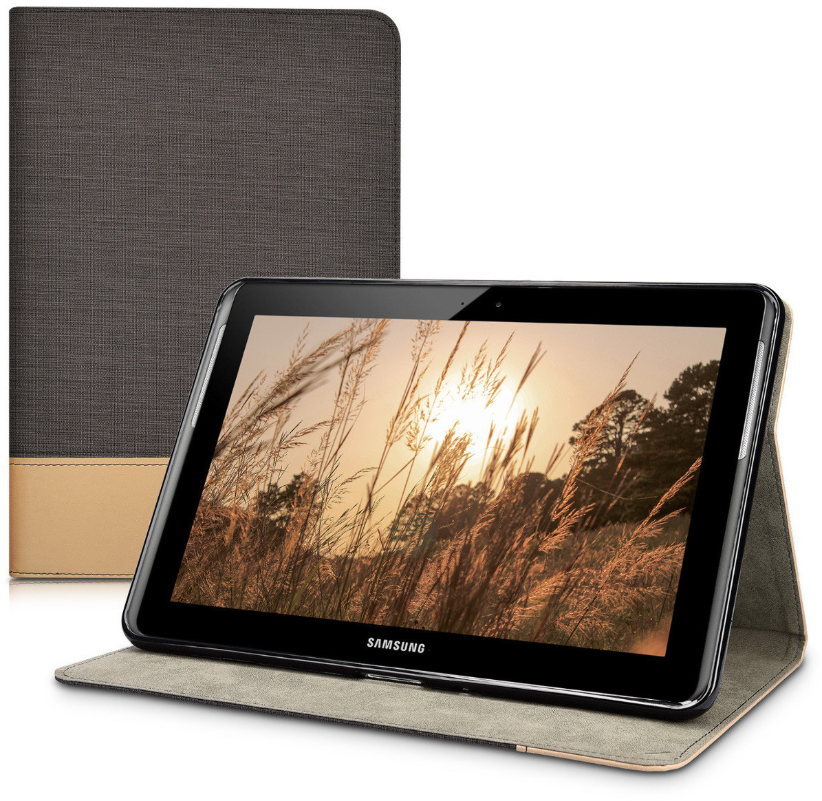kwmobile Case Galaxy Tab 2 10.1 black/brown