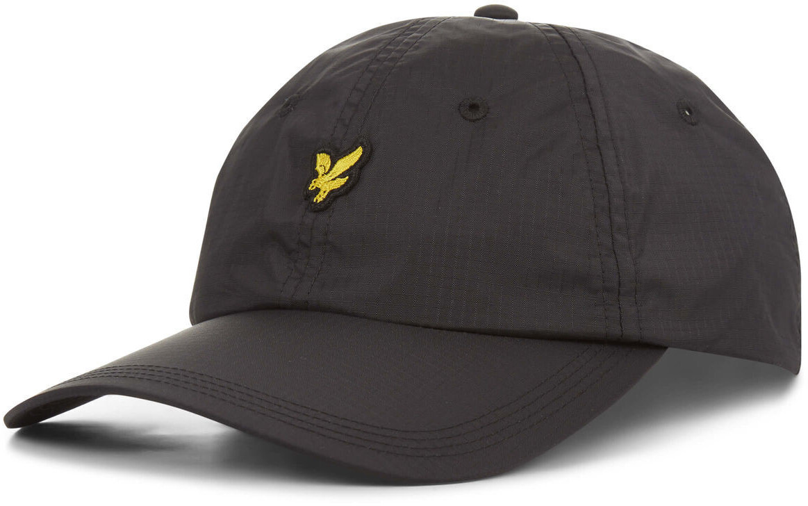 Lyle & Scott Nylon Baseball Cap true black