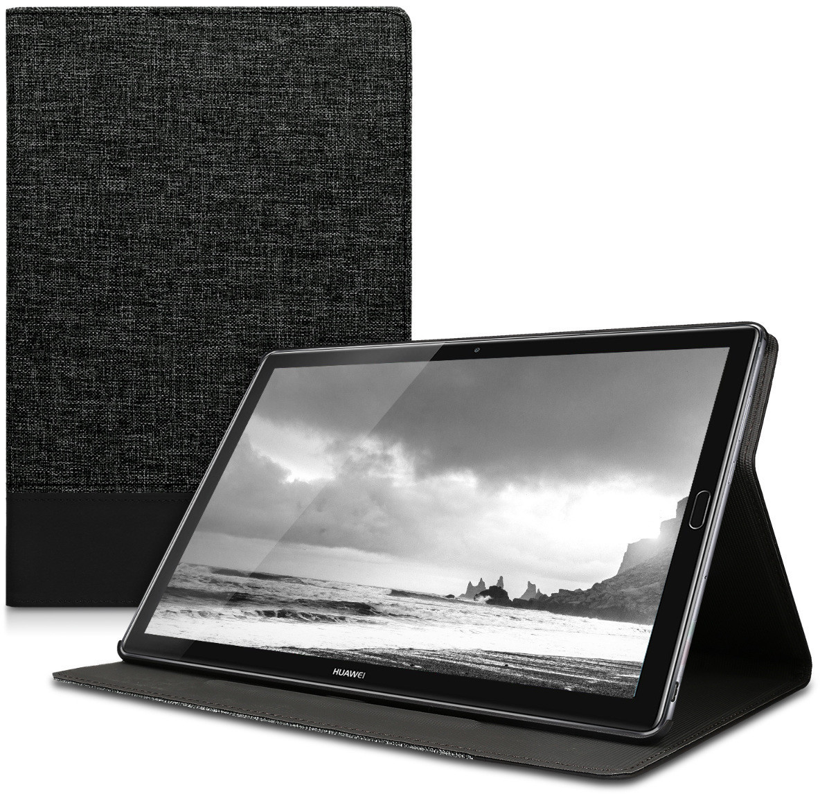 kwmobile Case MediaPad M5 10 grey/black (44419.73)