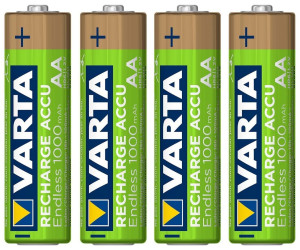 4 Varta Rechargeable Accu Batterien AA Ni-MH 2600 mAh HR6 1,2V für Kameras Akku 