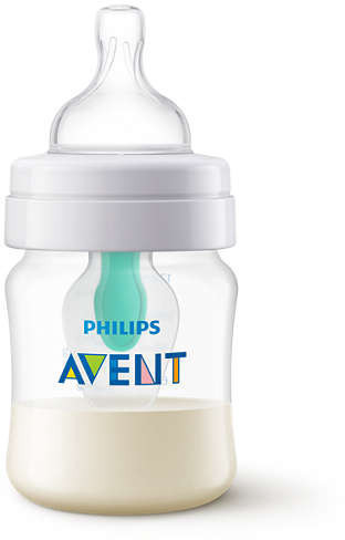 Philips AVENT Biberon Natural 125 ml transparent (x2) + tétine Réponse  Naturelle (SCY900/02) au meilleur prix sur