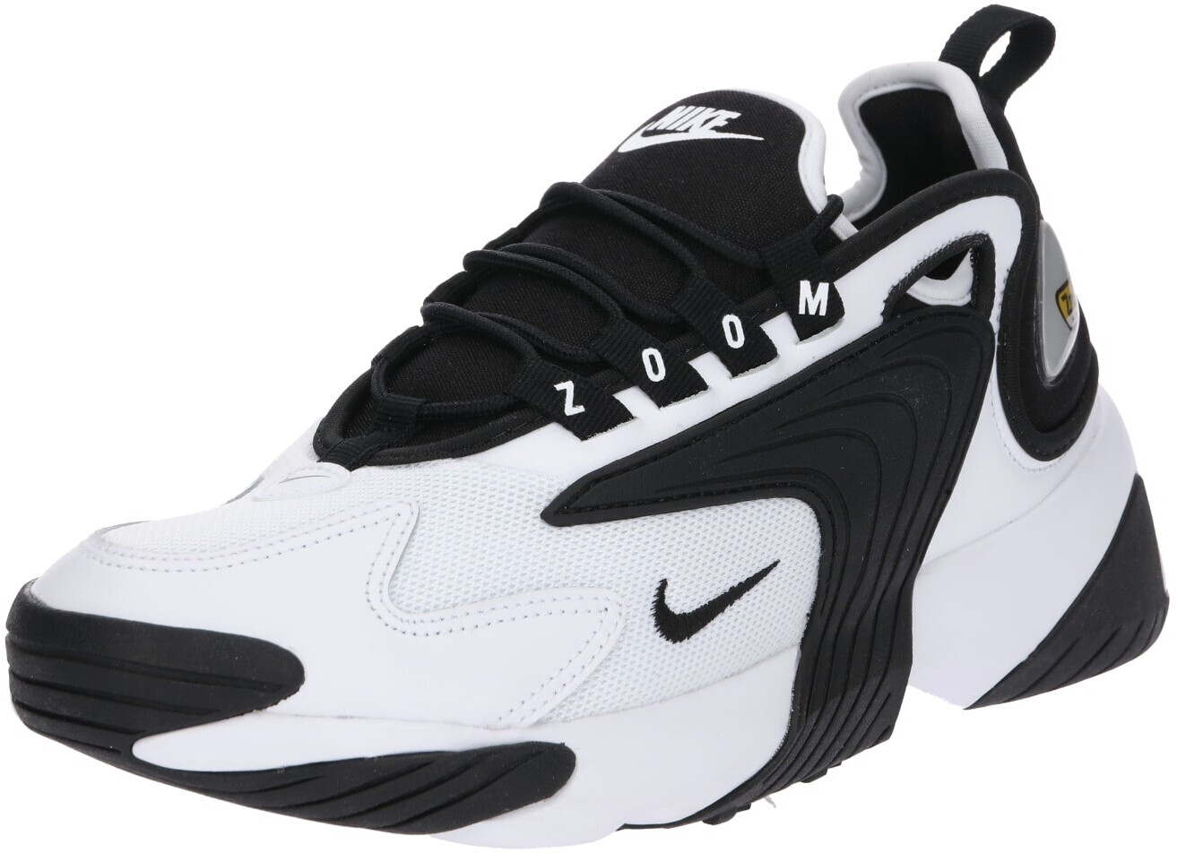 nike zoom 2k sneakers in black and gold