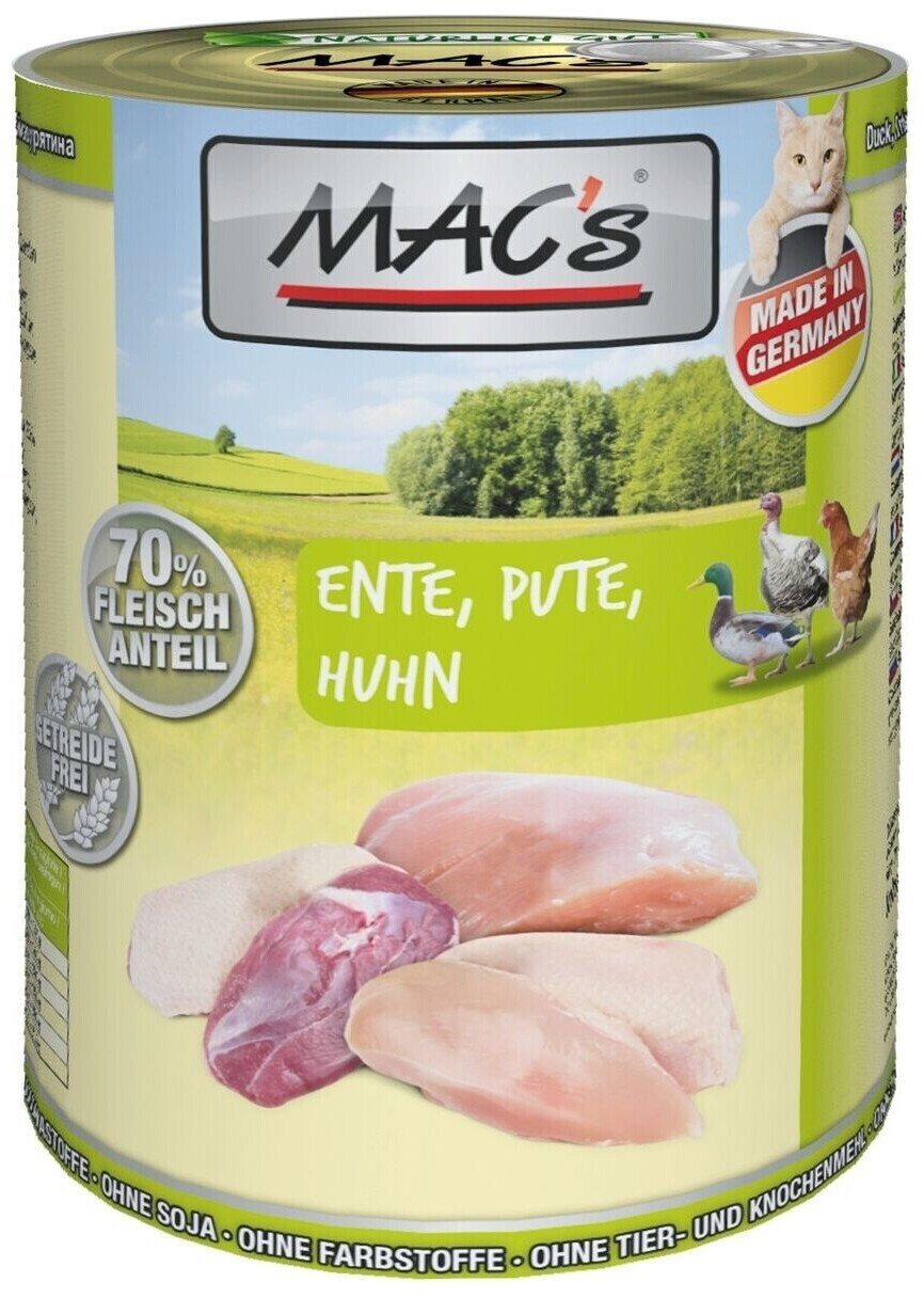 MAC's Canard, dinde et poulet