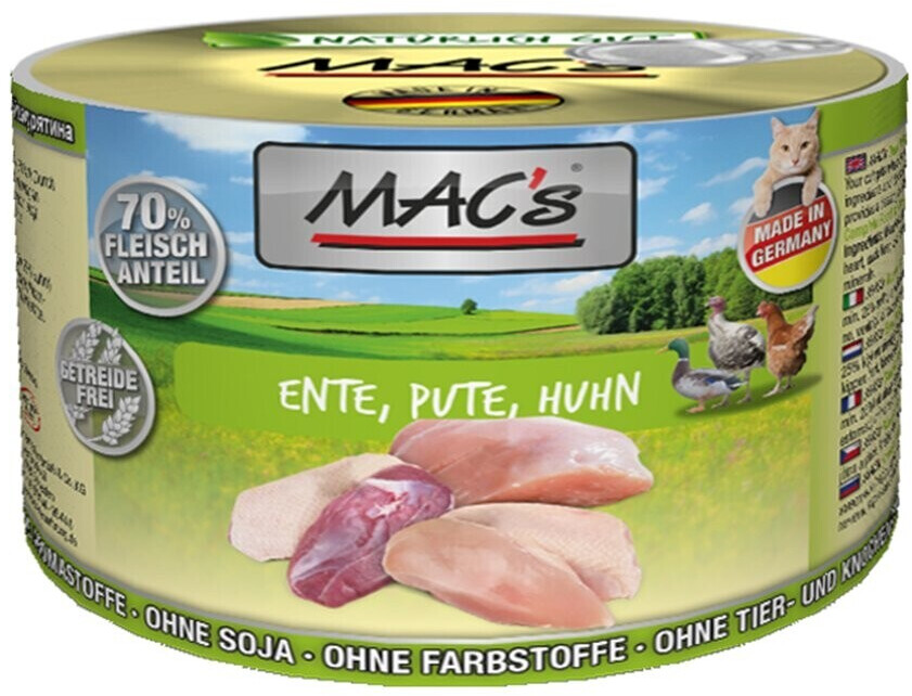 MAC's Cat Duck, Turkey, Chicken 200g