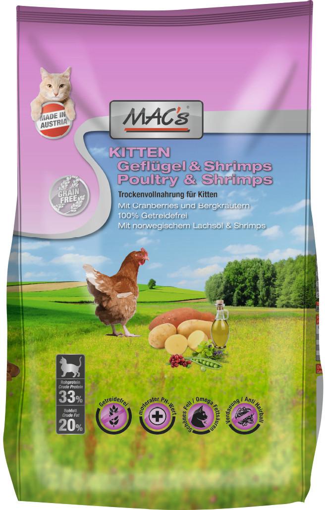 MAC's Cat Kitten Poultry & Shrimp