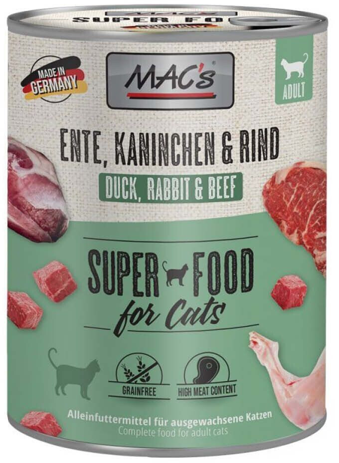 MAC's Cat canard, lapin & boeuf
