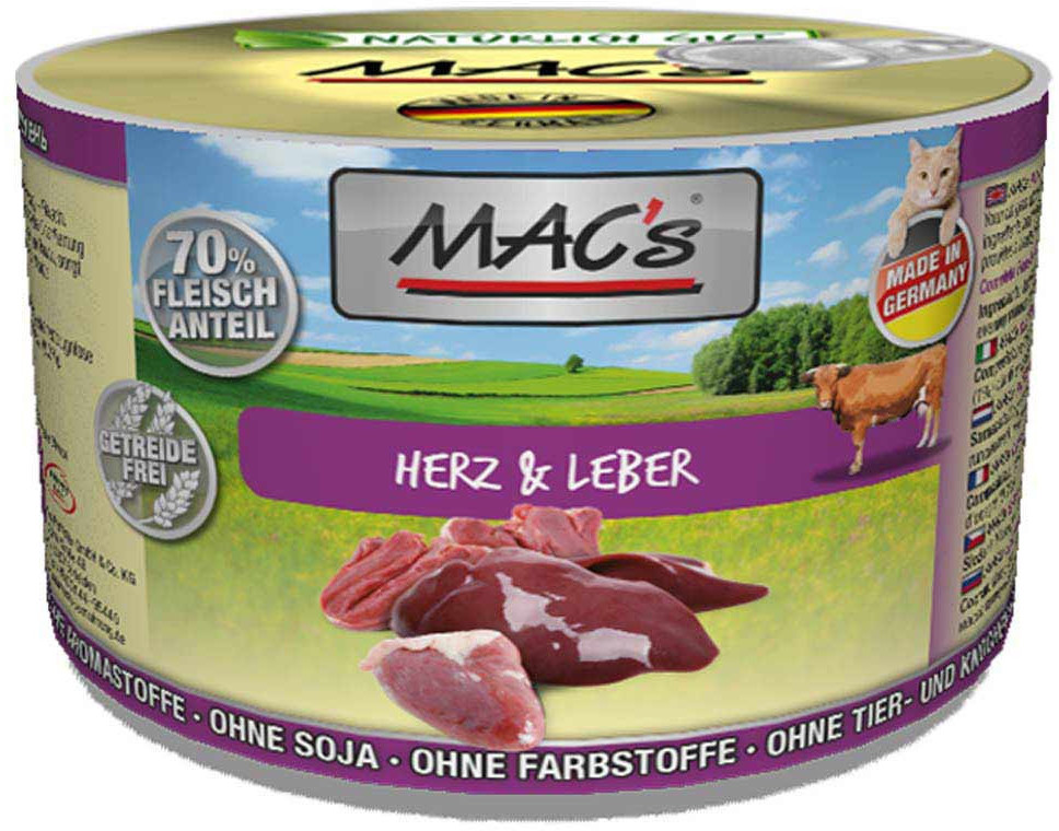 MAC's Cat coeur & foie
