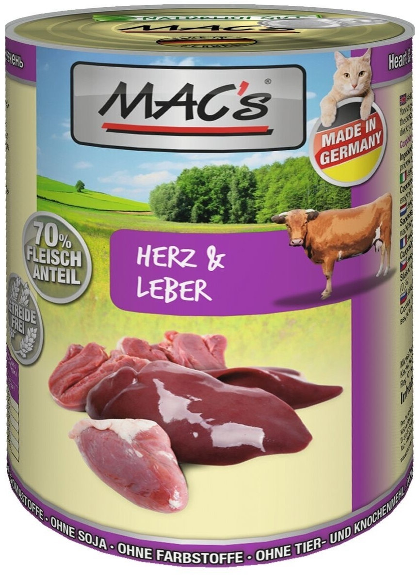 MAC's Cat Heart & Liver 400g