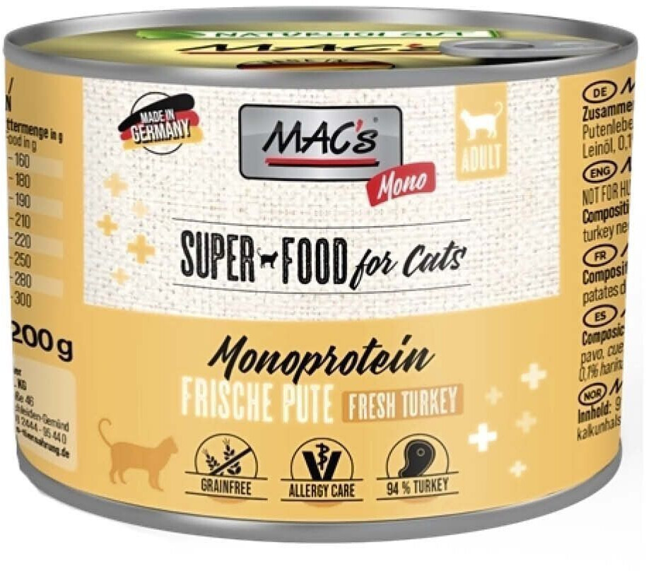MAC's Cat Mono Sensitive Turkey