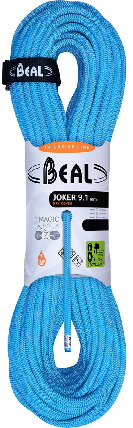Photos - Climbing Gear Beal Joker 9.1 Dry Cover 70m  (blue)