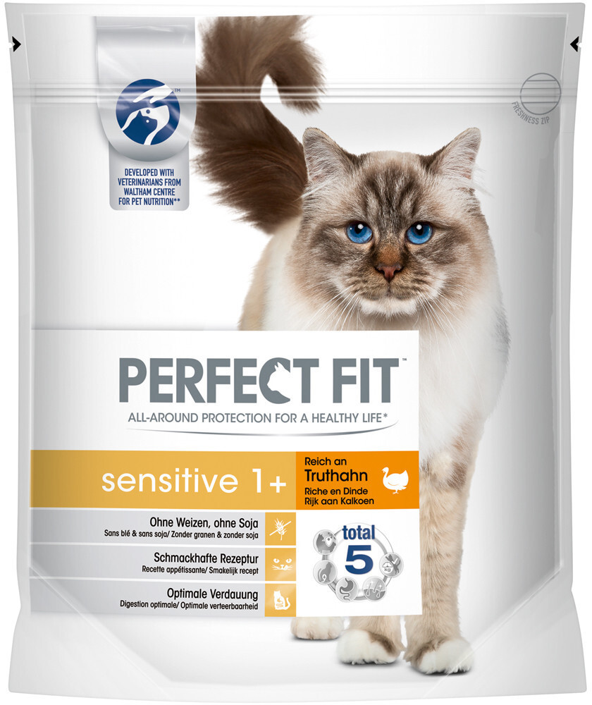 Perfect Fit Cat Sensitive 1+ Dry Food Turkey