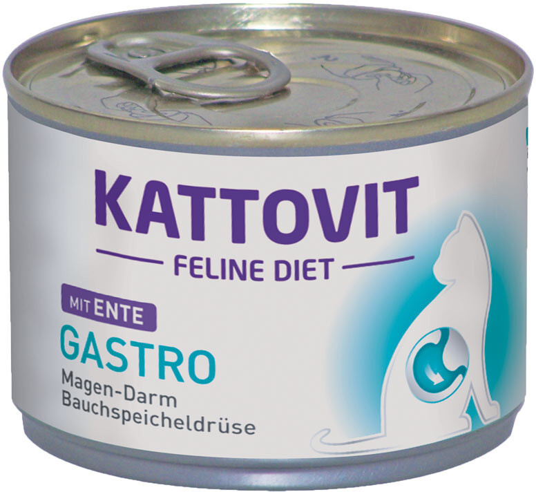 Kattovit Feline Diet Gastro Wet Food Duck