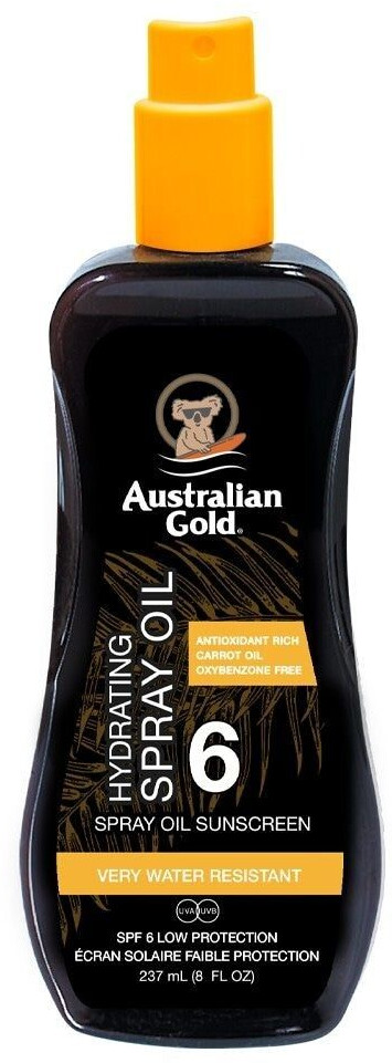 Australian Gold Spray Oil with Carrot Oil SPF6 (237ml)