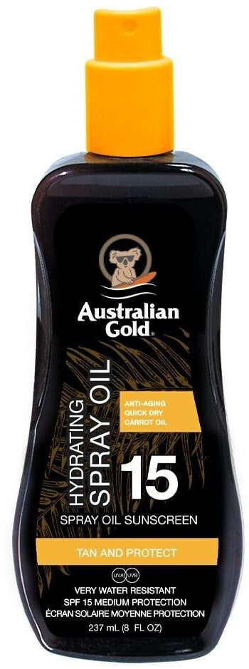 Australian Gold Spray Oil with Carrot Oil SPF15 (237ml)