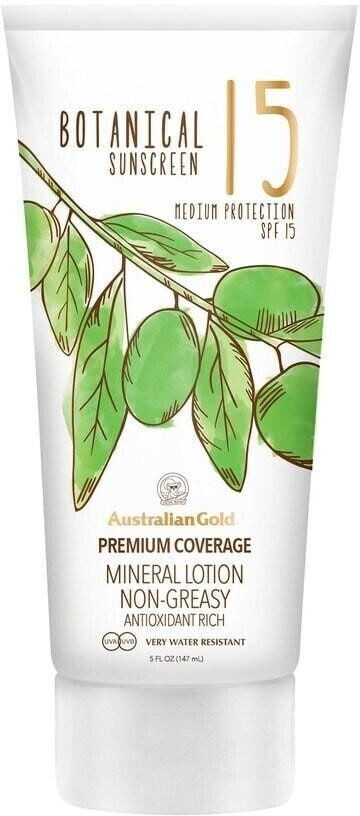 Australian Gold Botanical Sunscreen SPF 15 Mineral Lotion (147ml)