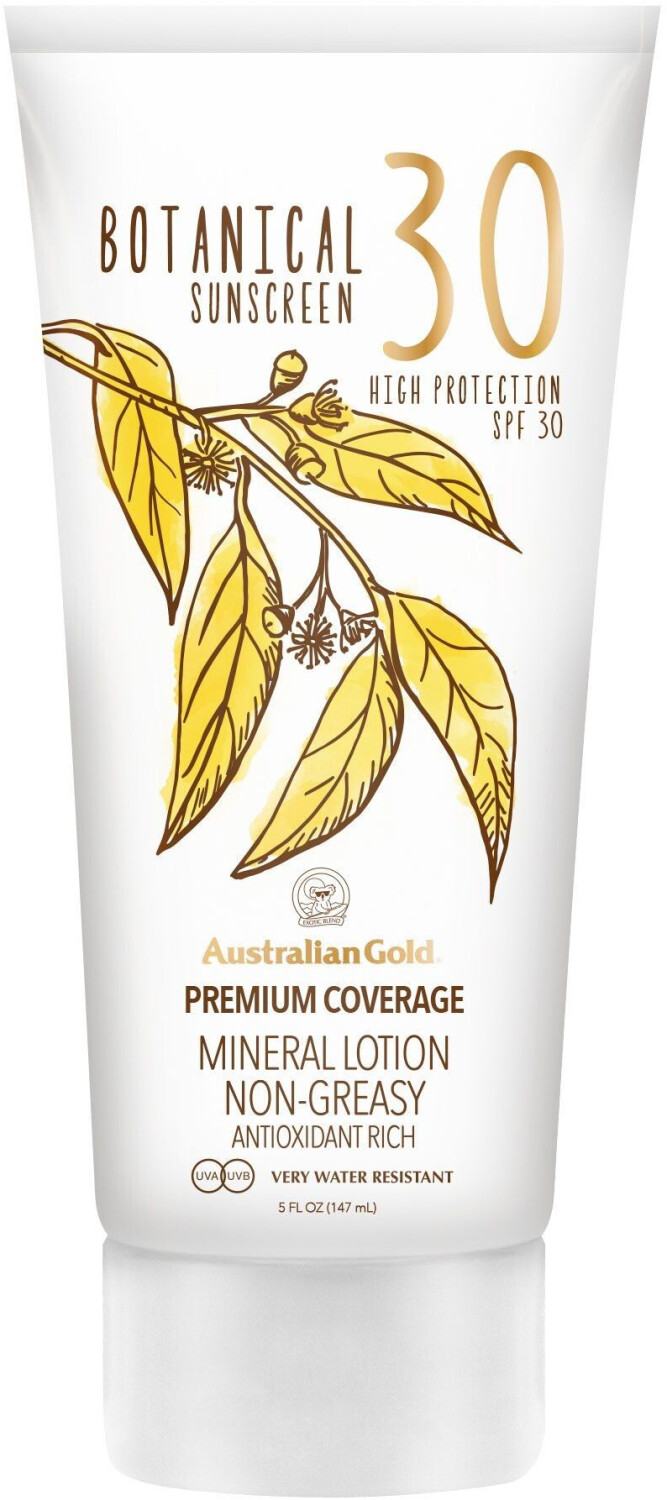 Australian Gold Botanical Sunscreen SPF 30 Mineral Lotion (147ml)