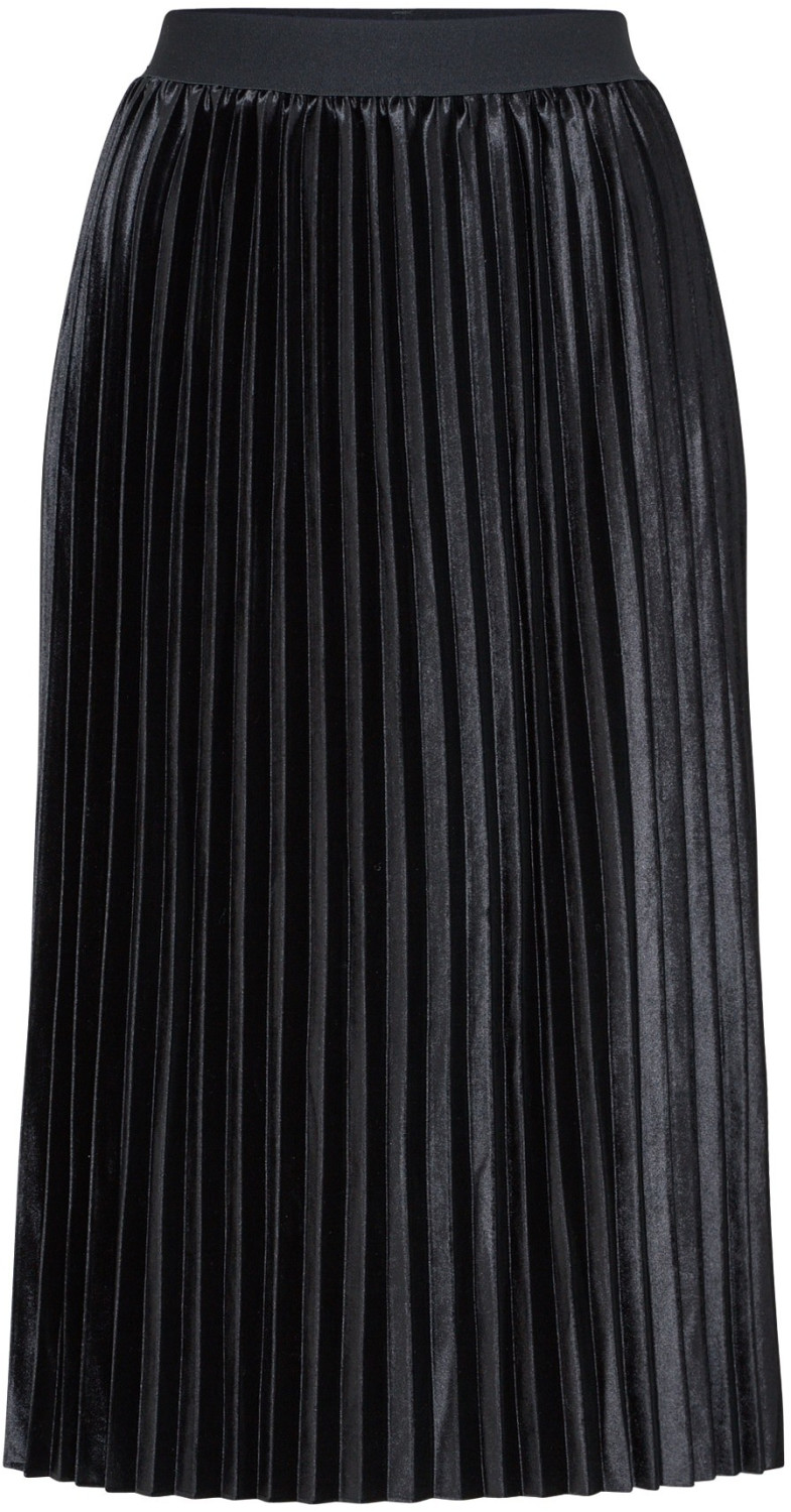 Urban Classics Velvet Plisse Skirt (TB1733) black